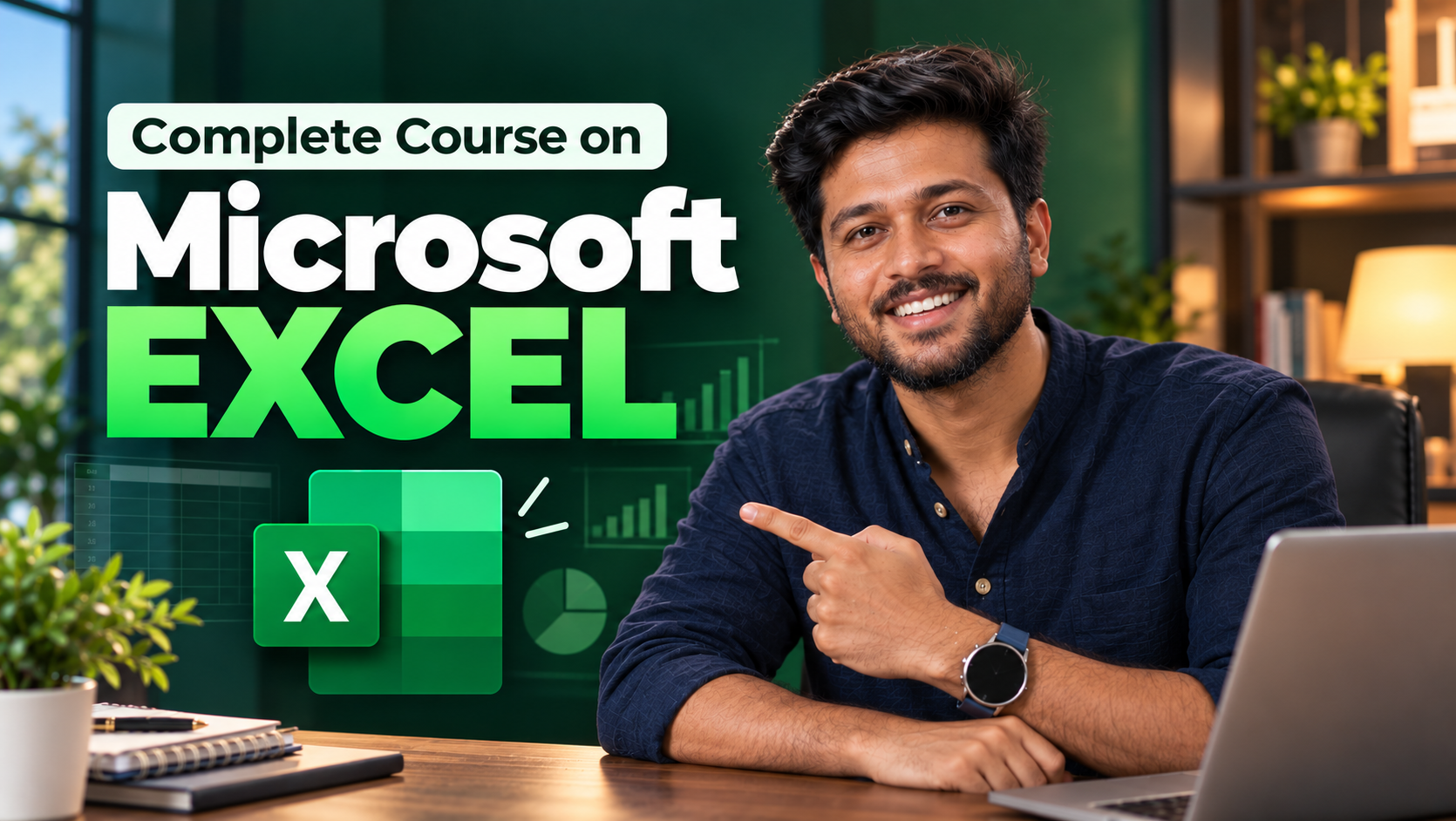 Microsoft Excel: Beginner to Advanced in animation 2026 + AI