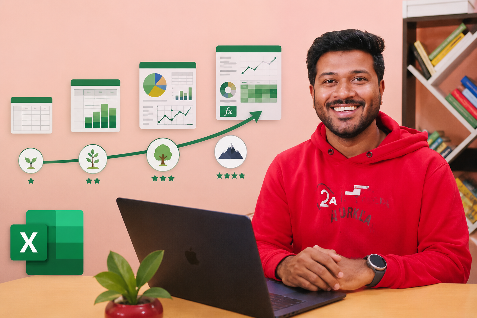 Microsoft Excel: Beginner to Advanced in animation 2026 + AI